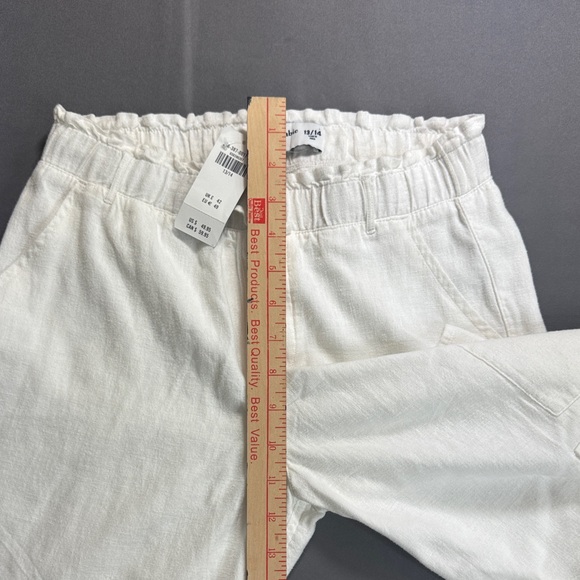 NWT Abercrombie Kids Off-White Cargo Size 13/14 - Picture 7 of 11